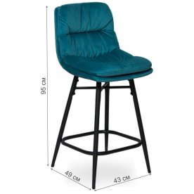 Полубарный стул D20