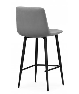Стул барный Дани Мини темно-серый (zd 995) / черный np