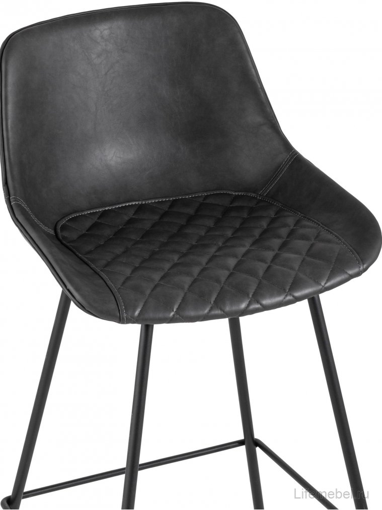 Полубарный стул Эльтон серый