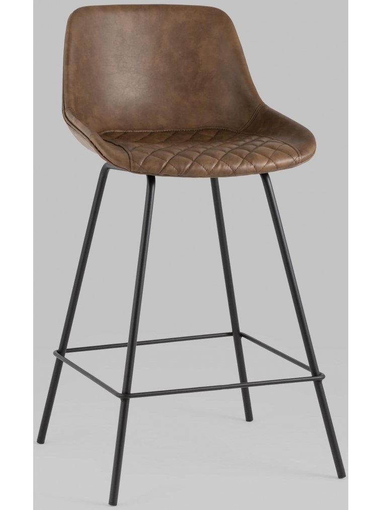 Полубарный стул Эльтон коричневый