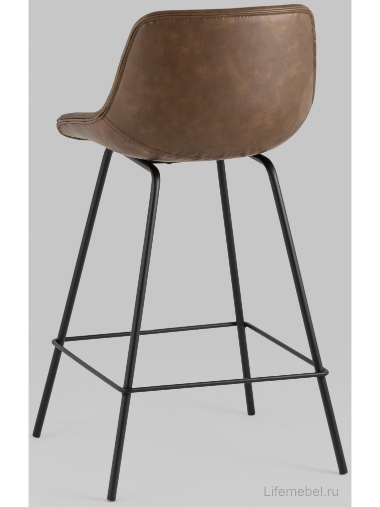 Полубарный стул Эльтон коричневый
