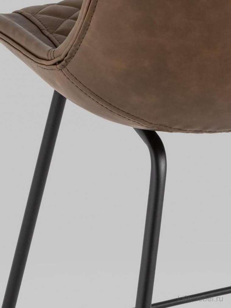 Полубарный стул Эльтон коричневый
