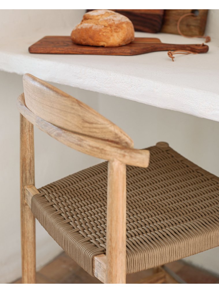 Полубарный стул Glynis бежевый