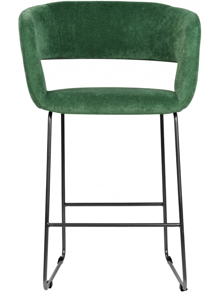 Полубарный стул Hugs зеленый