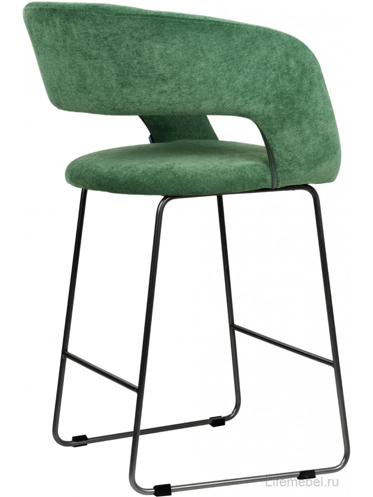 Полубарный стул Hugs зеленый