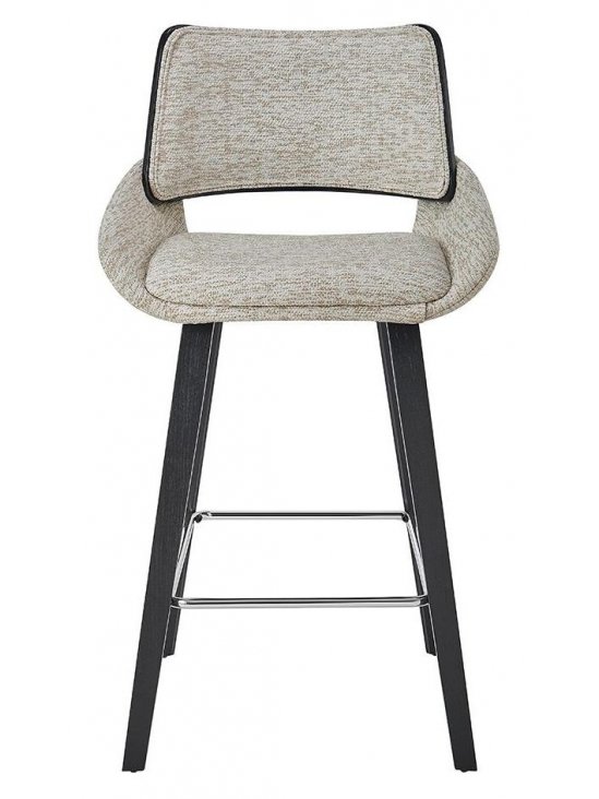 Полубарный стул JY3174X-1109-4 бежевый / черный