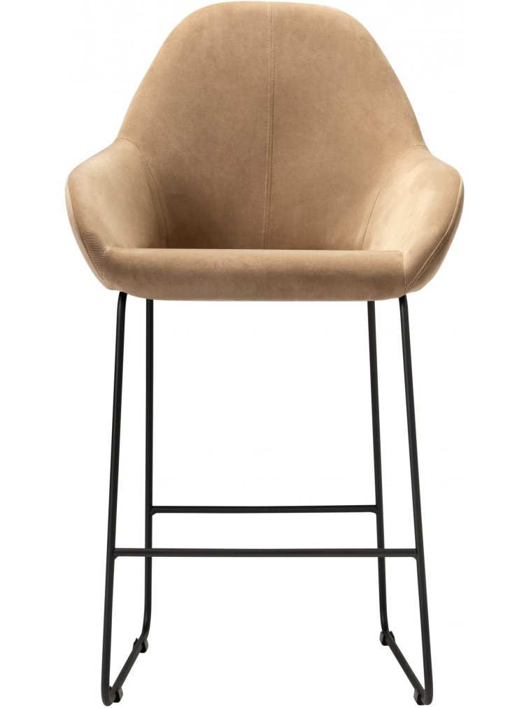 Полубарный стул Kent Diag beige / линк