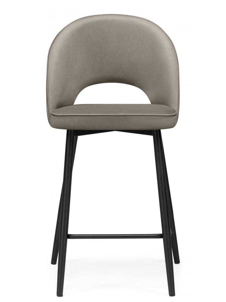 Полубарный стул Клэйн светло-коричневый (mr-30) / черный