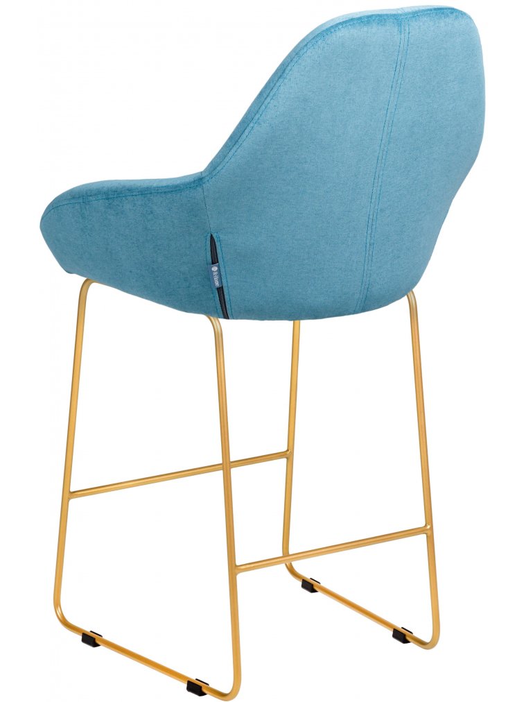 Полубарный стул Kent Линк блю / золото
