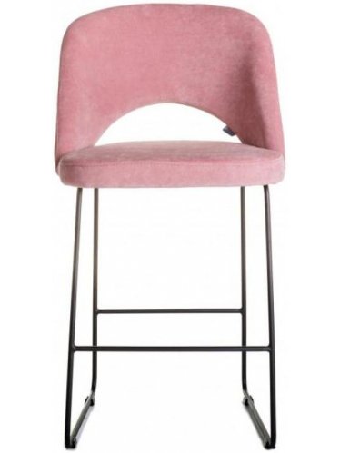 Полубарный стул Lars Линк розовый