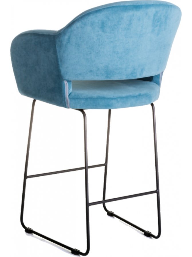 Полубарный стул Oscar Линк блю
