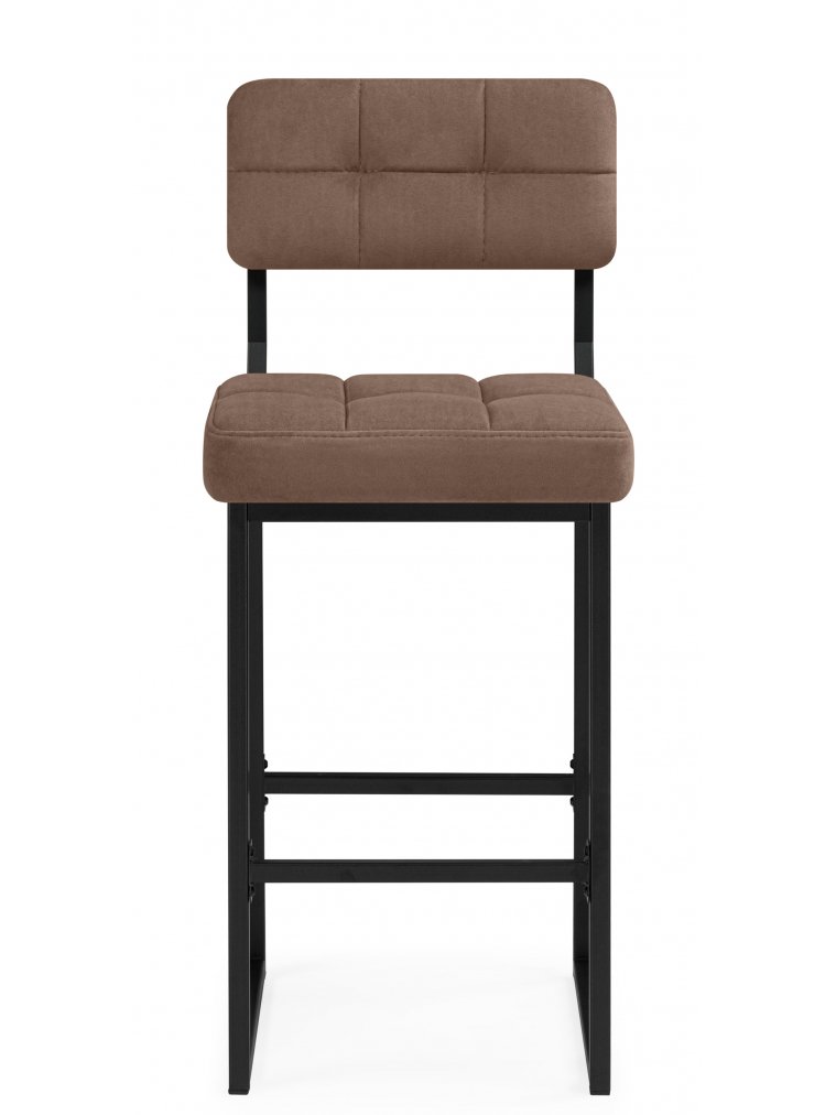 Полубарный стул Ларс selfie cocoa / черный