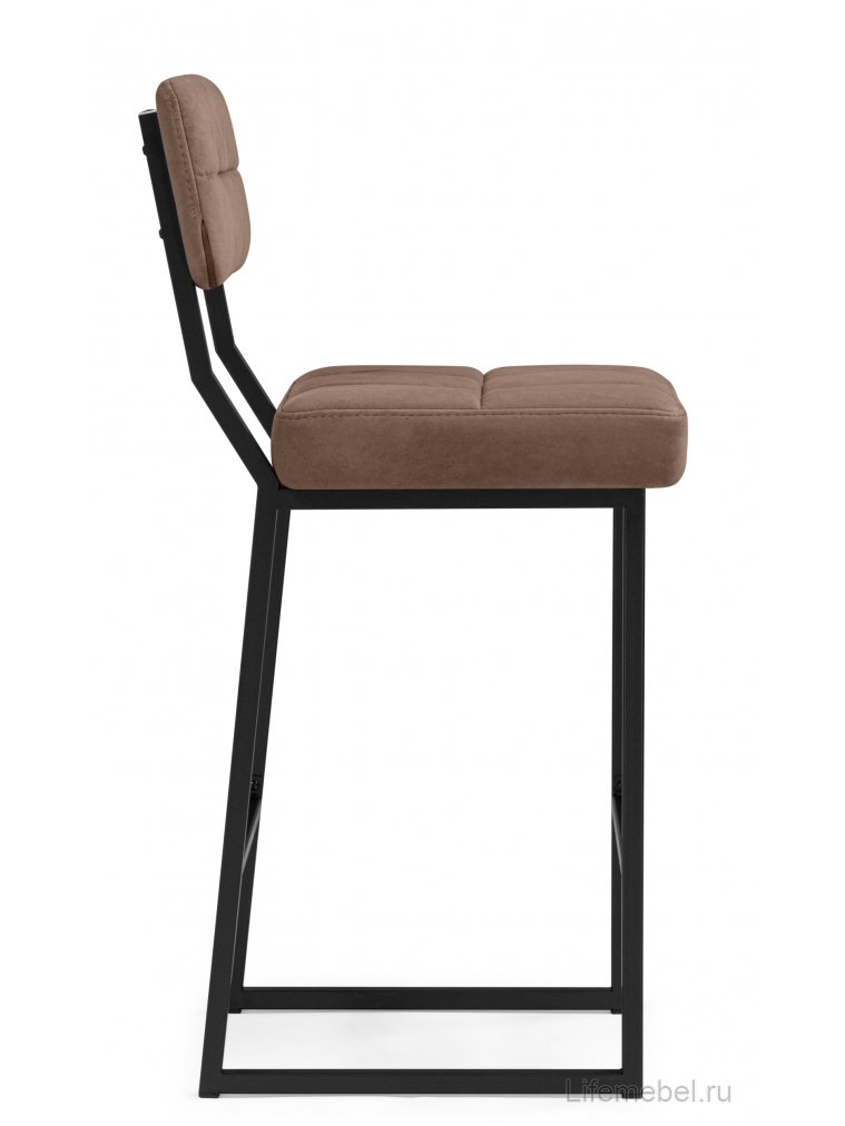 Полубарный стул Ларс selfie cocoa / черный