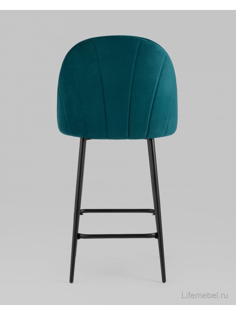 Полубарный стул Закур New велюр изумрудный