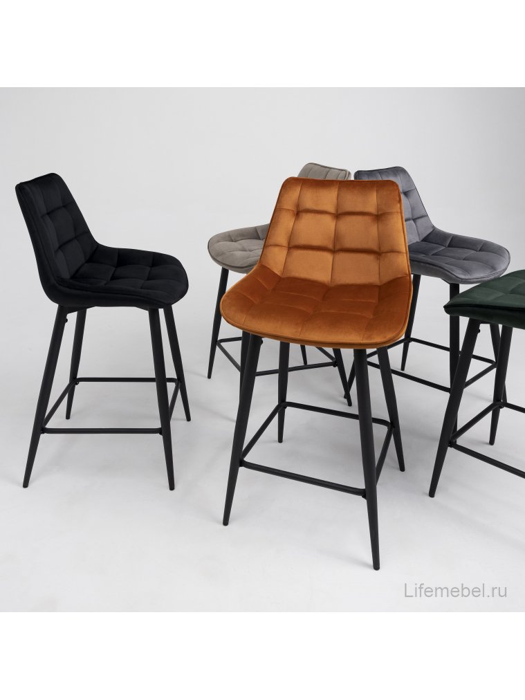 Полубарный стул Linx кирпичный