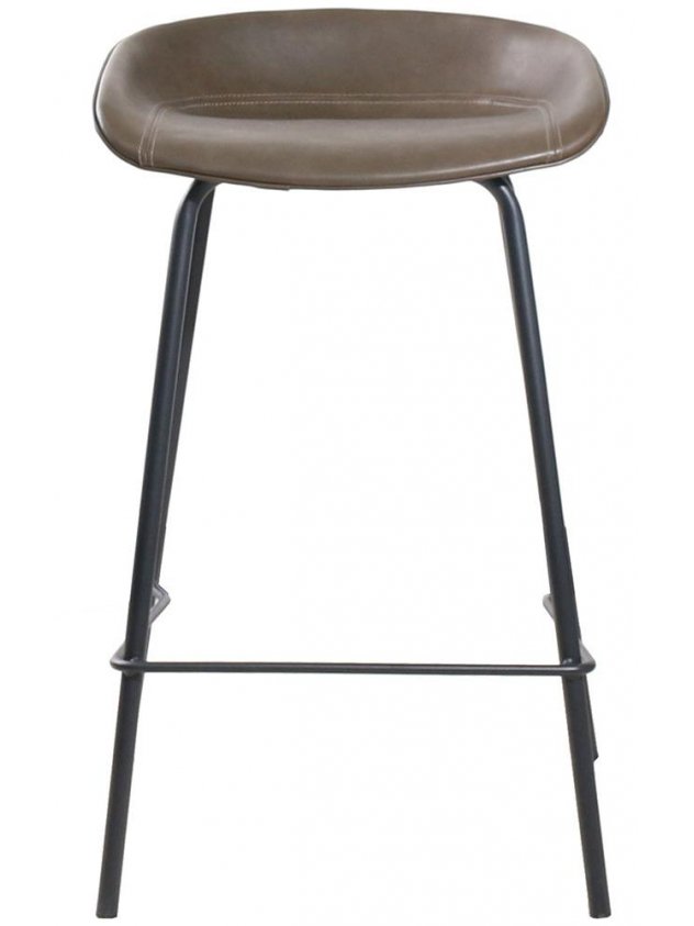 Полубарный стул Loft коричневый