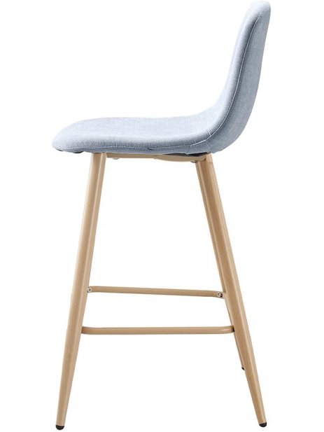 Полубарный стул 350S голубой TD3052-4 / дерево