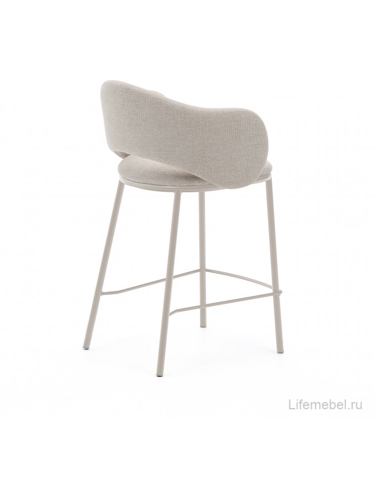 Полубарный стул Maina бежевый