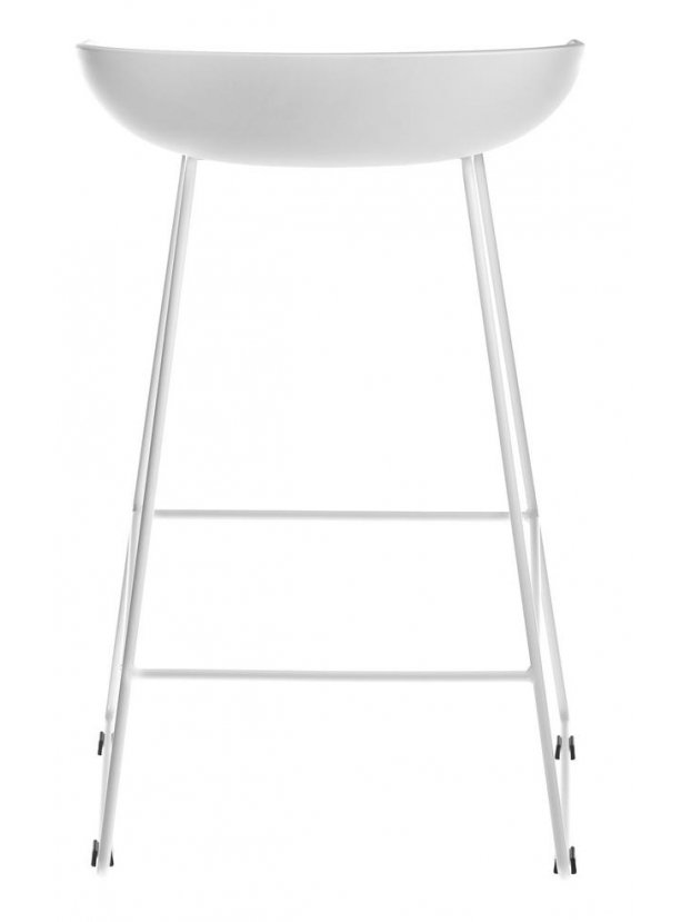 Полубарный стул Neo белый