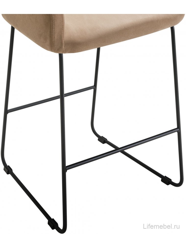 Полубарный стул Oscar Diag beige / линк