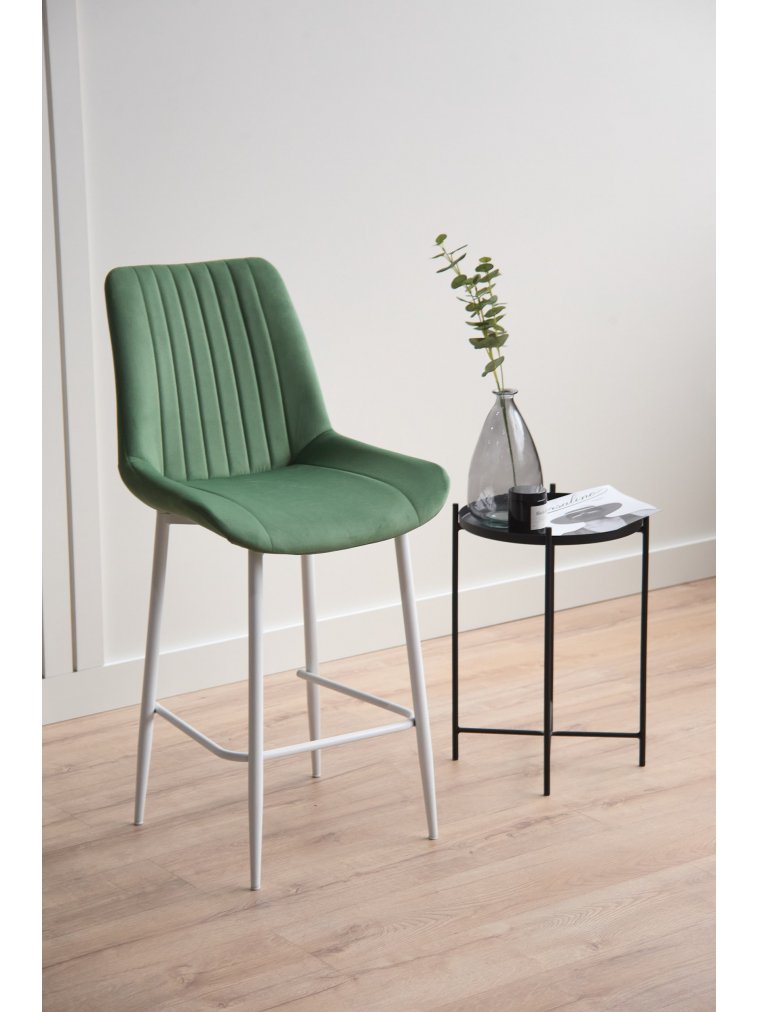 Полубарный стул Седа фисташковый (zd 651) / белый