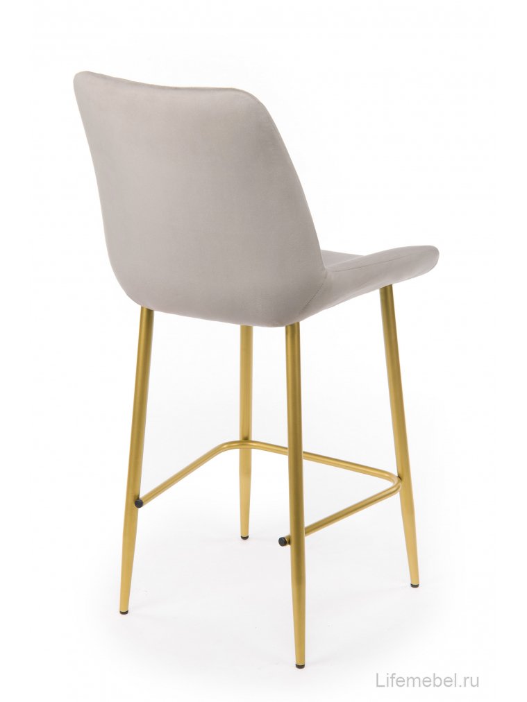 Полубарный стул Седа латте (zd 290) / золотой