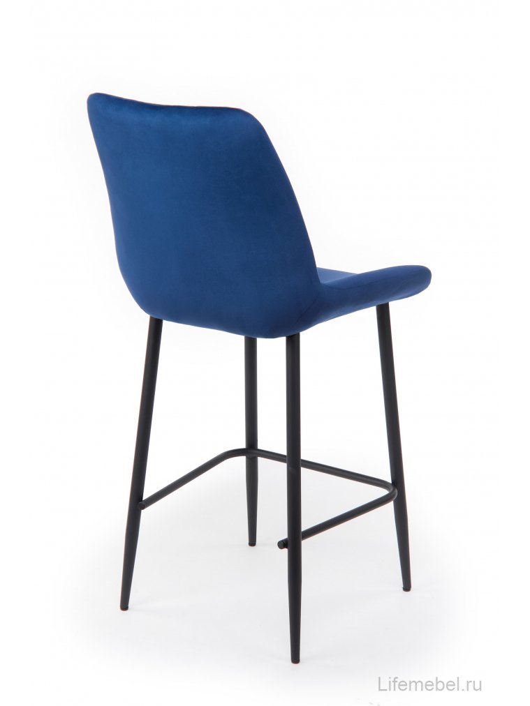 Полубарный стул Седа синий (zd 798) / черный