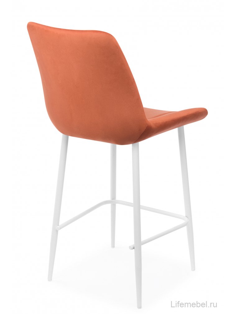 Полубарный стул Седа терракотовый (zd 432) / белый