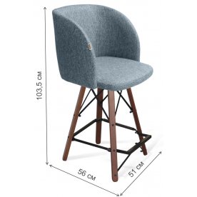 Полубарный стул SHT-ST33/S80-1