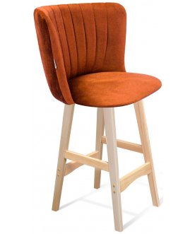 Барный стул SHT-ST36-1/S65-1 песчаная буря / прозрачный лак