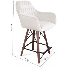 Полубарный стул HT-ST38/S80-1