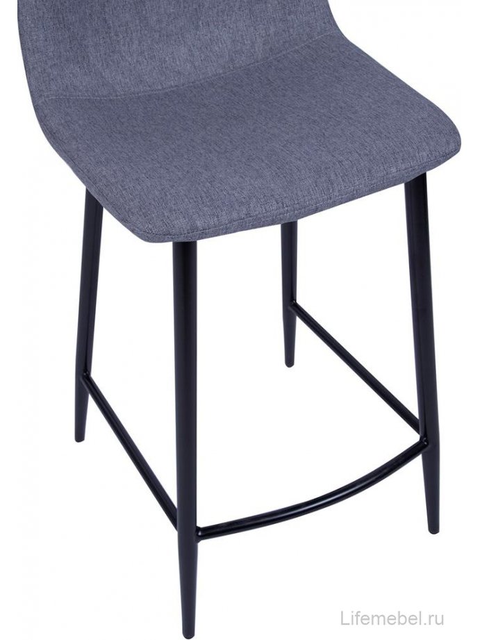 Полубарный стул Vicky серый