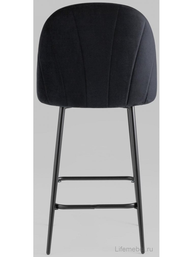 Полубарный стул Закур черный