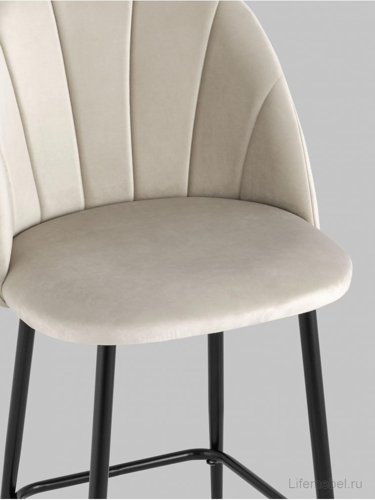 Полубарный стул Закур NEW бежевый