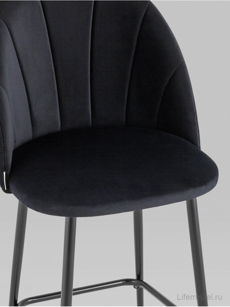 Полубарный стул Закур NEW черный