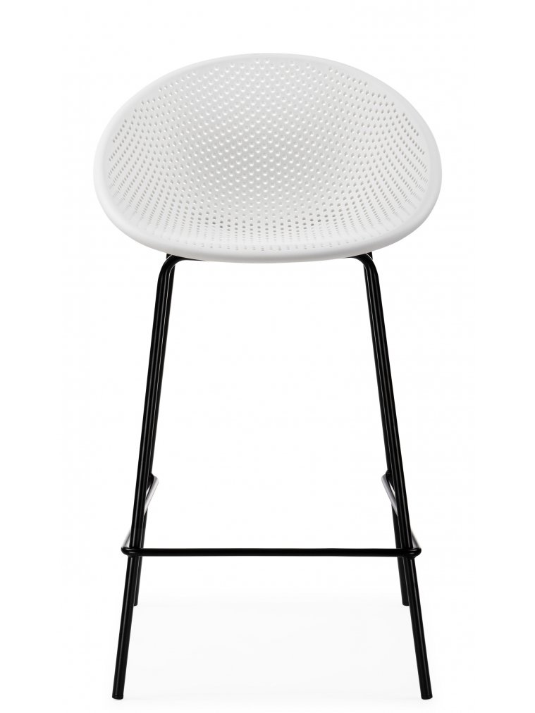 Полубарный стул Zeta white  / black
