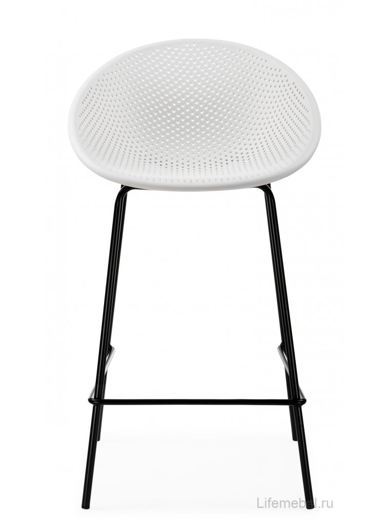 Полубарный стул Zeta white  / black