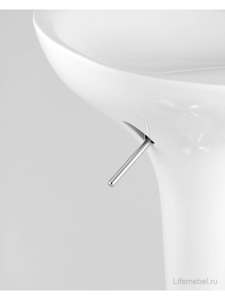 Стул барный Пит белый