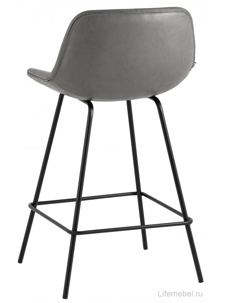 Полубарный стул Сигит серый