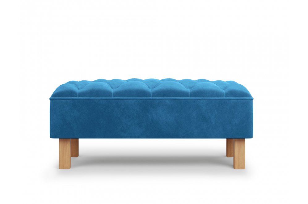 Банкетка Агат насыщенный синий