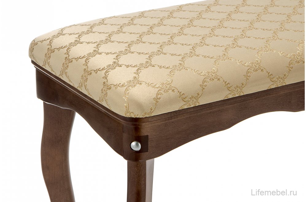 Банкетка Амадео орех / бежевый