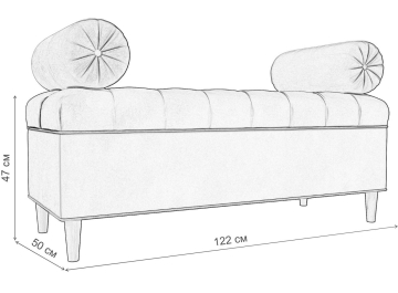 Банкетка Глория