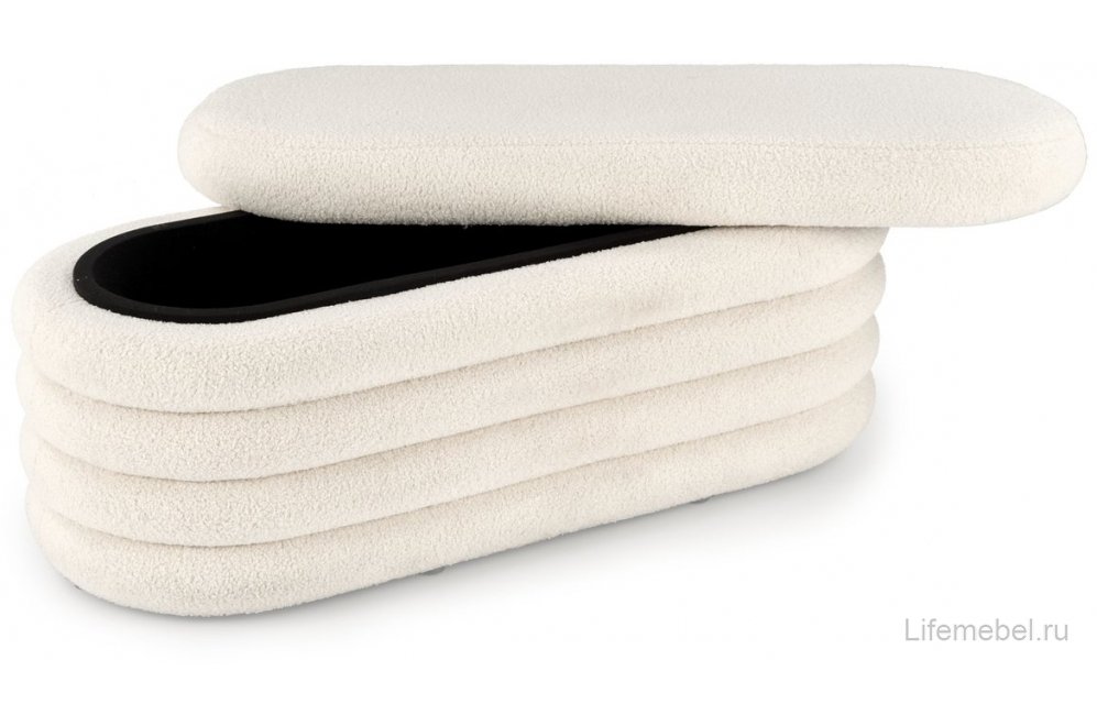 Банкетка Bliss кремовая