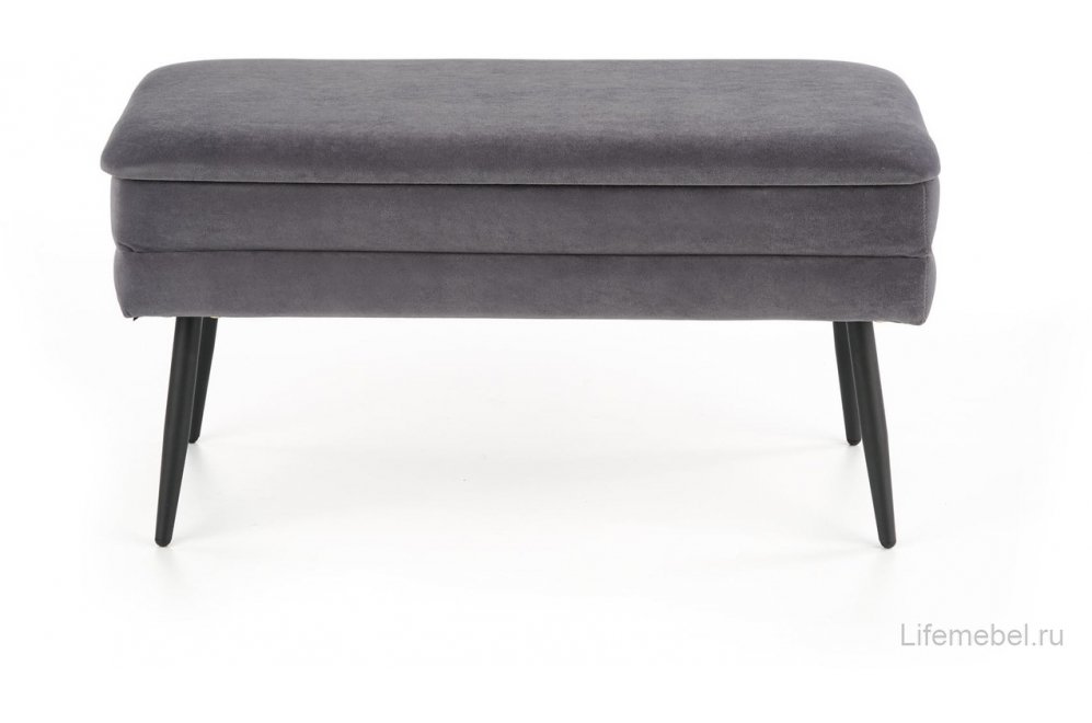 Банкетка Velva серая