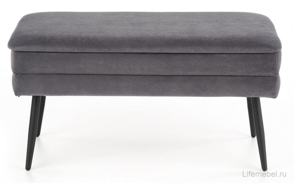 Банкетка Velva серая