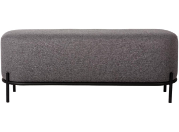 Банкетка Gawaii тёмно-серая