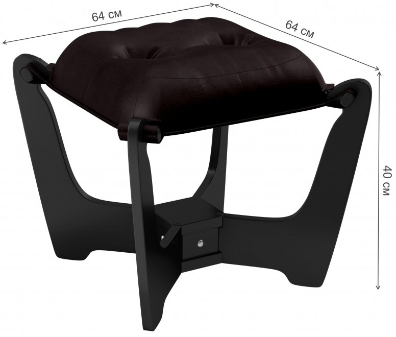 Банкетка Модель 11.2 венге / dundi 109