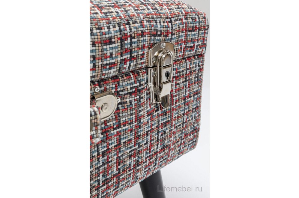 Банкетка Suitcase красный