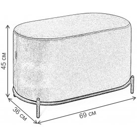 Банкетка SHT-B7