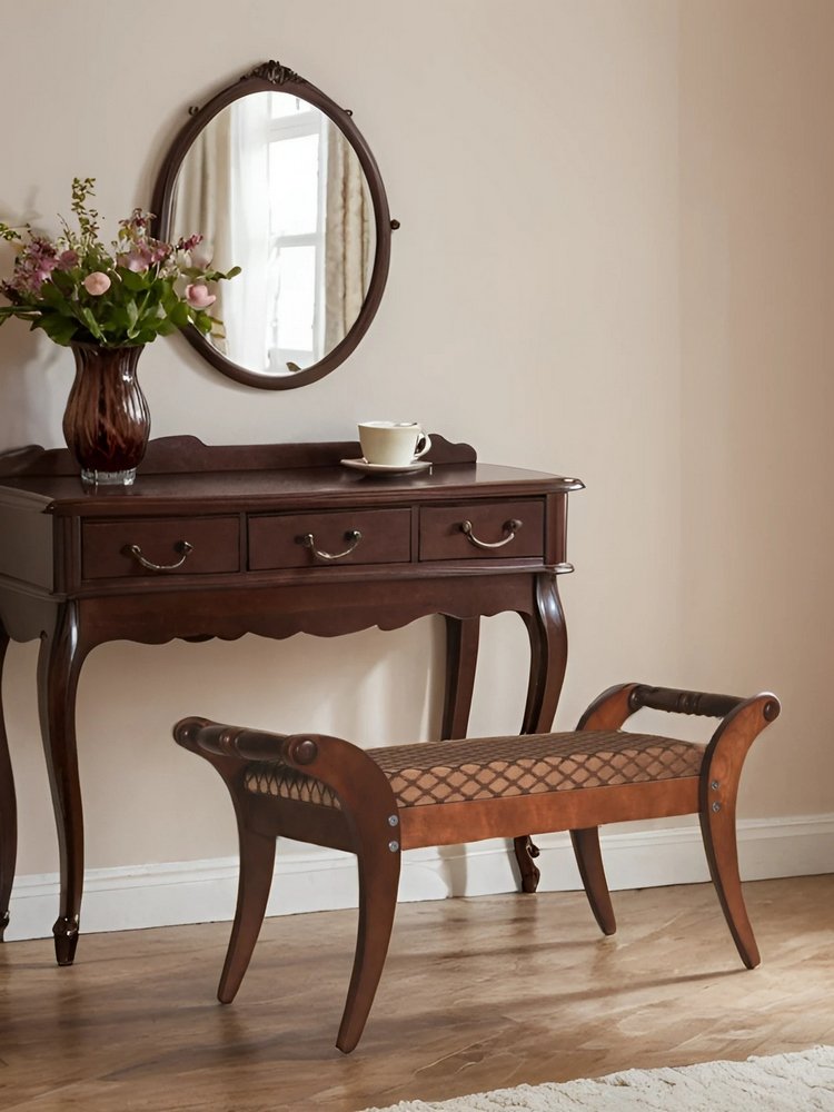 Банкетка Тиффани средне-коричневая